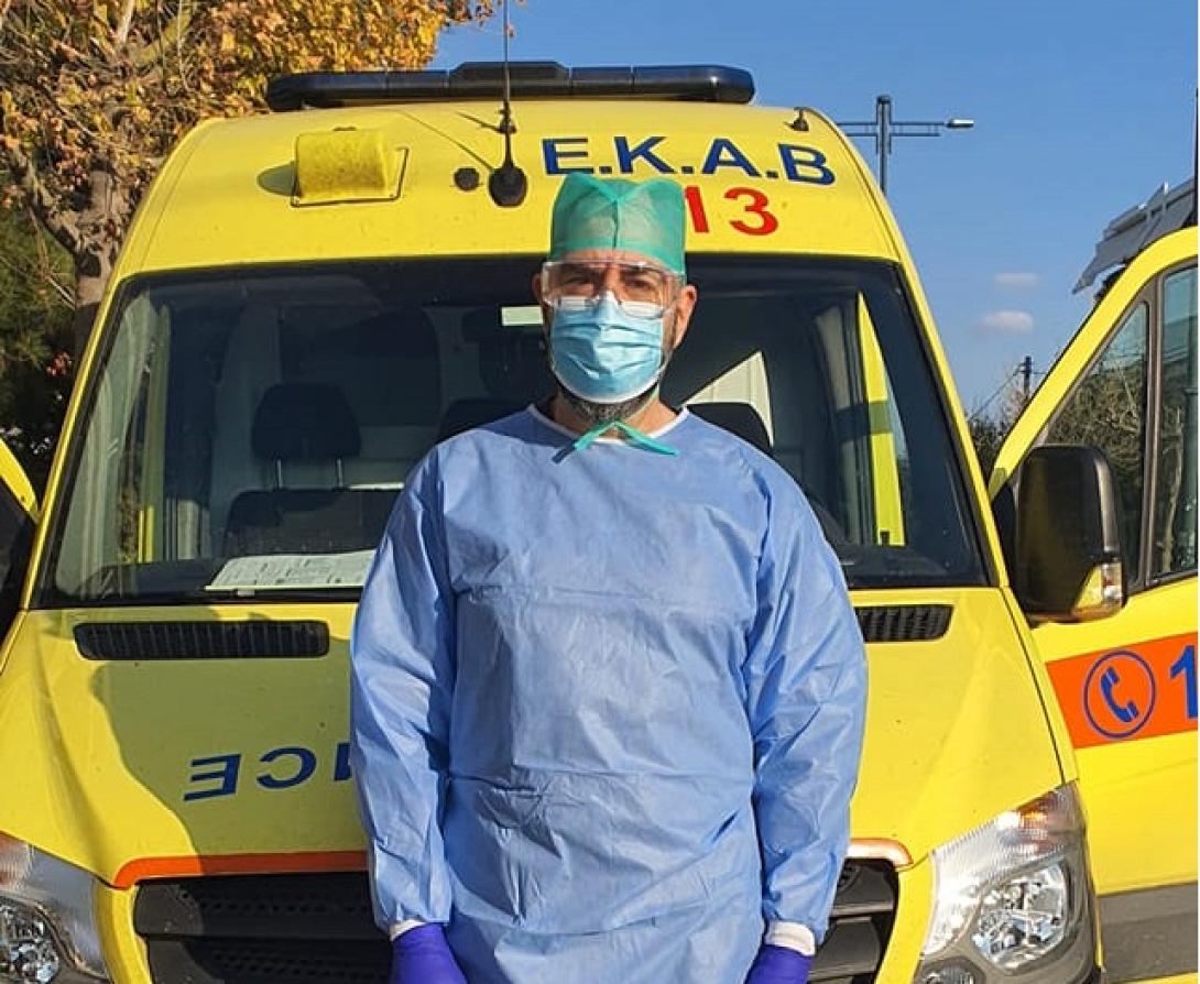 διασώστης Αλέξανδρος Λαφιώτης