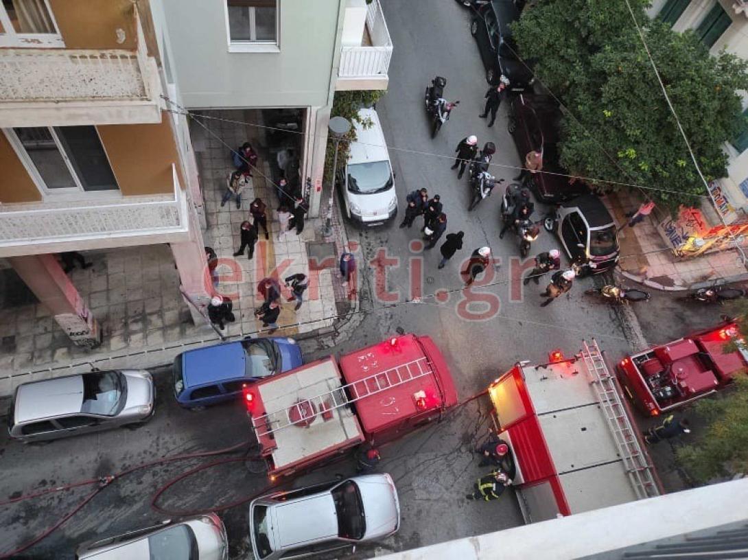 Πυρκαγια εξαρχεια