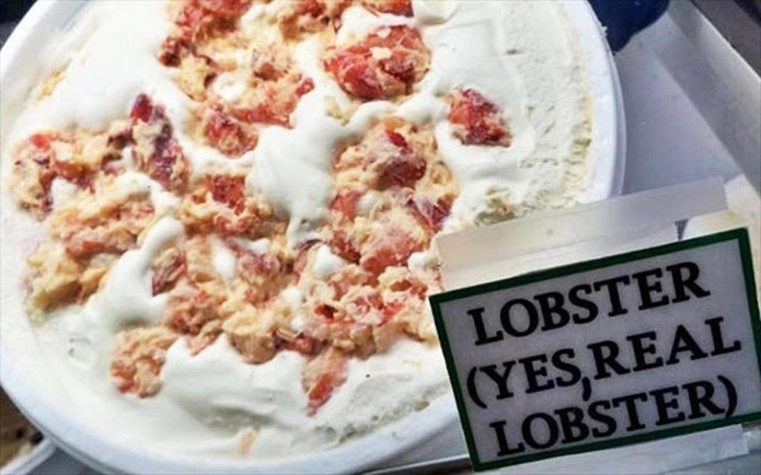 παγωτό με αστακό