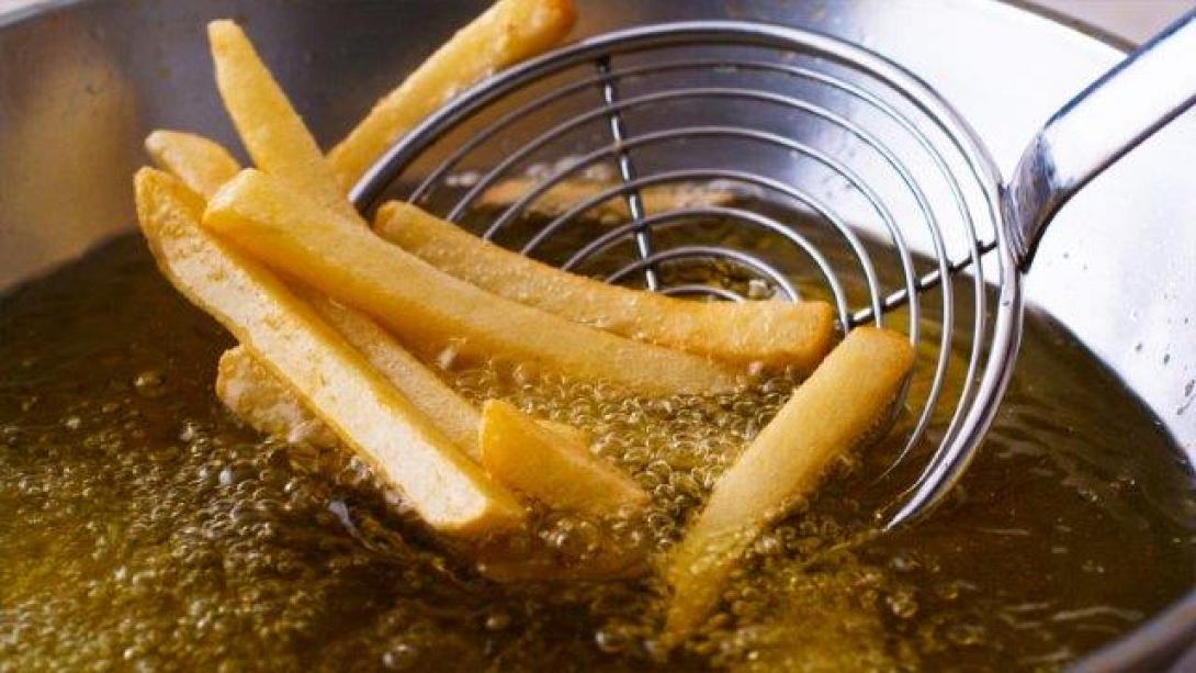 τηγανι,πατατες