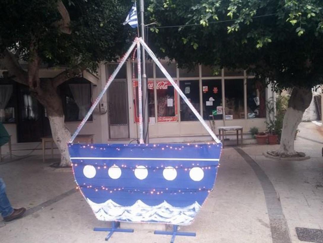 σκαλανι φωταγωγηση