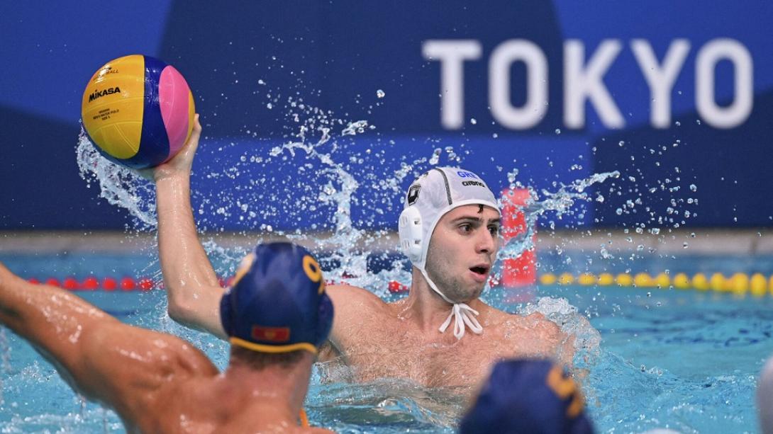 Ο Έλληνας πολίστας Αλέξανδρος Παπανααστασίου