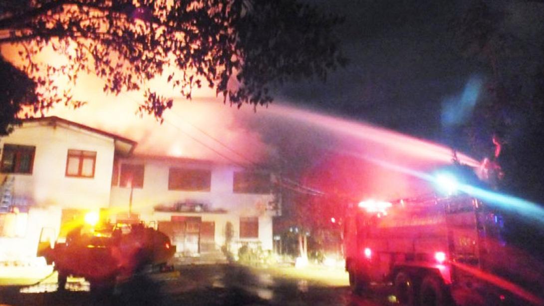 fire in Thailand