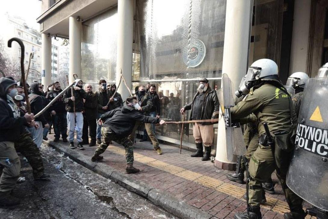 αγροτες αθηνα 2017