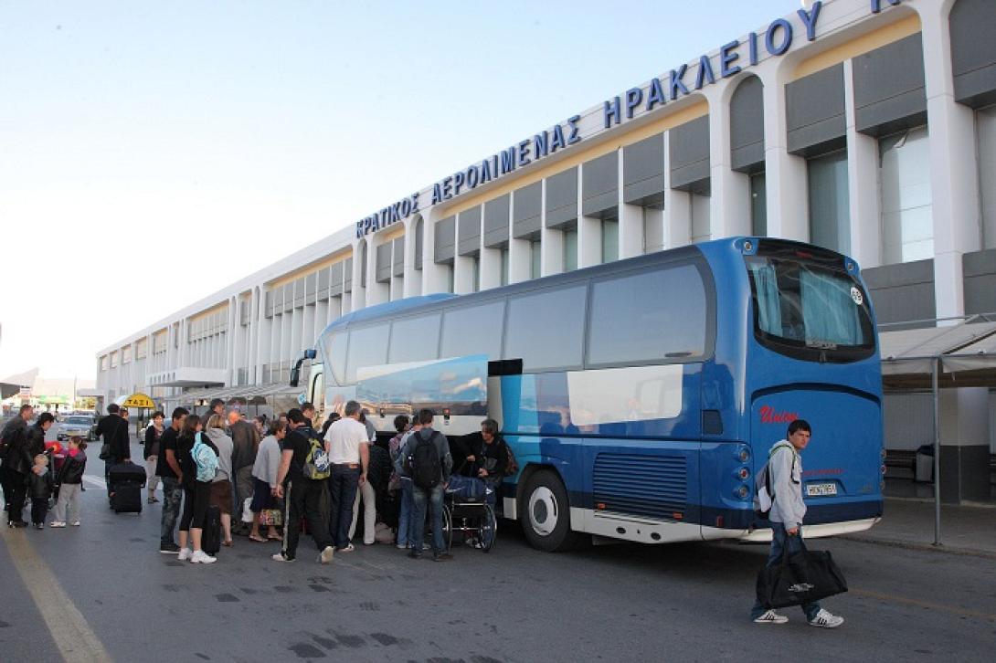 Αύξηση στις αφίξεις τουριστών στα αεροδρόμια της Κρήτης