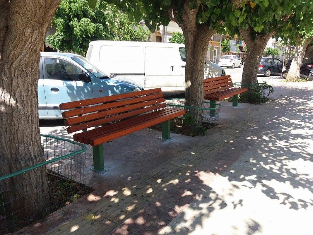 παγκάκι αγία βαρβάρα 1