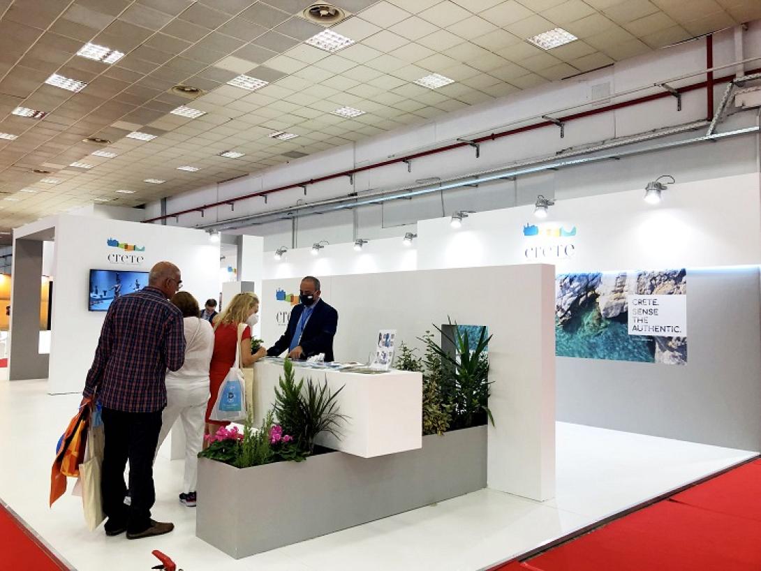 Το περίπτερο της Περιφέρειας Κρήτης στη ΔΕΘ 