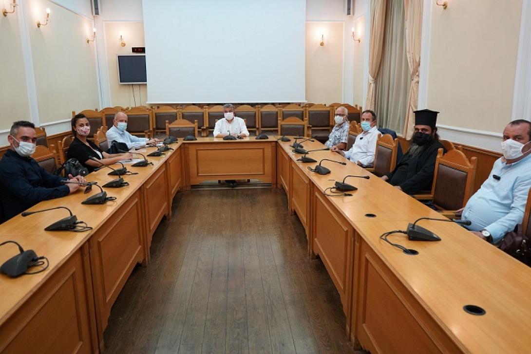 Συνάντηση Αρναουτάκη με την νέα διοίκηση του  Συνδέσμου Εξαγωγέων Κρήτης