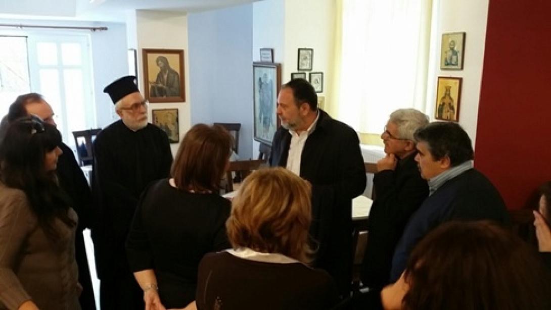 Tην πρωτοχρονιάτικη πίτα του έκοψε ο Πολιτιστικός Σύλλογος Αγίας Αικατερίνης