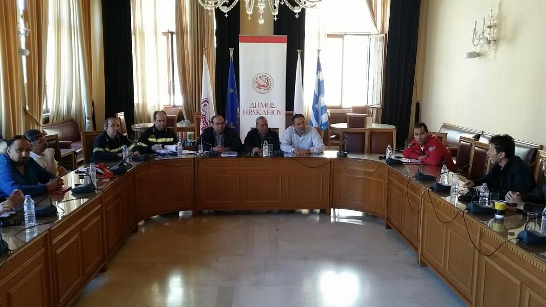 Συνεδρίαση τοπικού οργάνου πολιτικής προστασίας