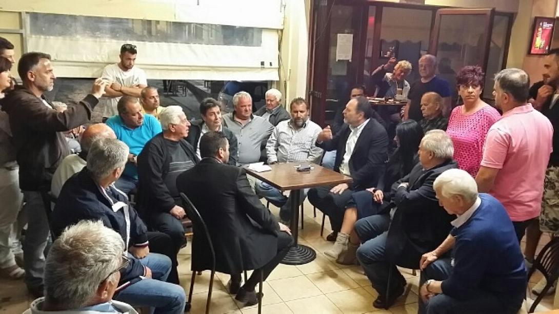 Στη Φορτέτσα ο Γιάννης Κουράκης