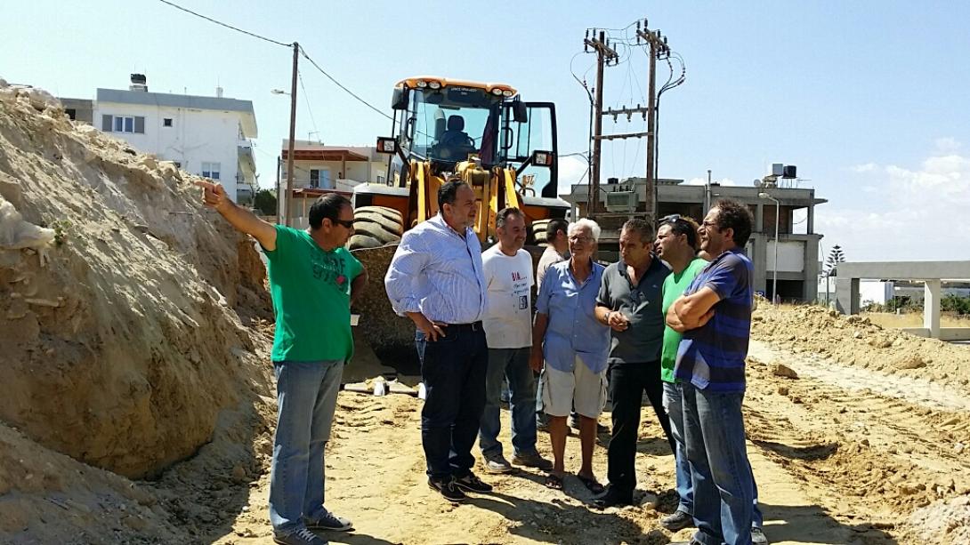 Ηράκλειο: Ξεκίνησαν οι εργασίες για το νέο Πάρκο Πρασίνου και Αναψυχής