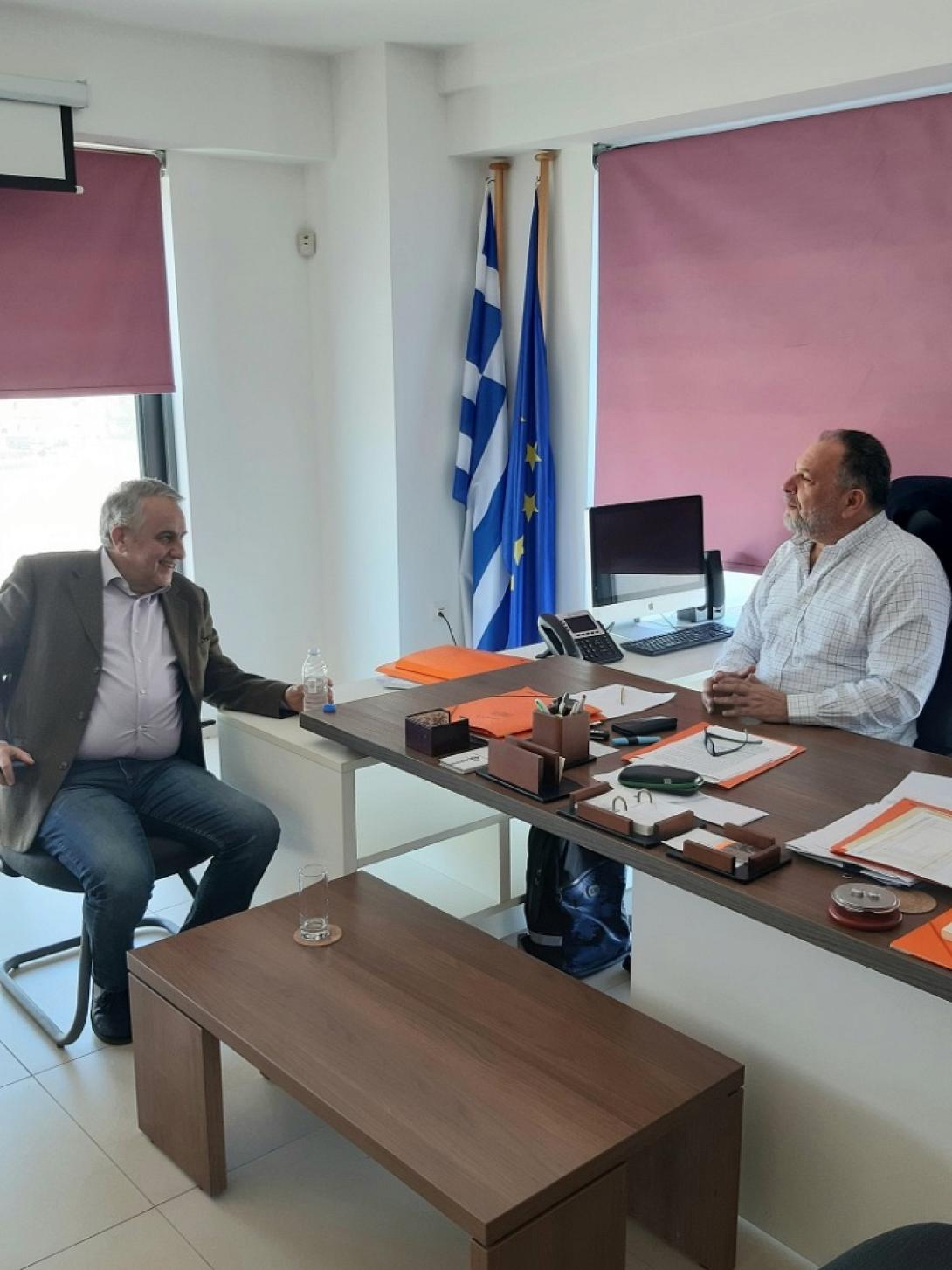 Συνάντηση Κουράκη - Παπαδεράκη