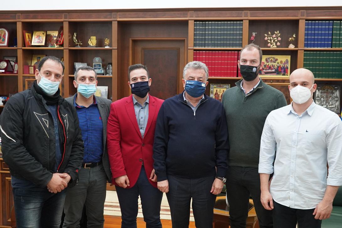 Συνάντηση Περιφερειάρχη Κρήτης με το νεοκλεγμένο Δ.Σ. της Ένωσης Αστυνομικών Υπαλλήλων Ηρακλείου