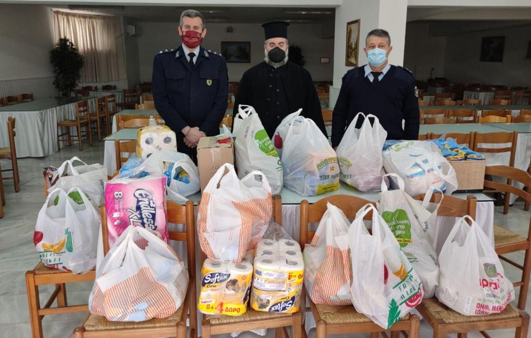 Πλούσια η κοινωνική δράση των Αστυνομικών Υπηρεσιών της Κρήτης