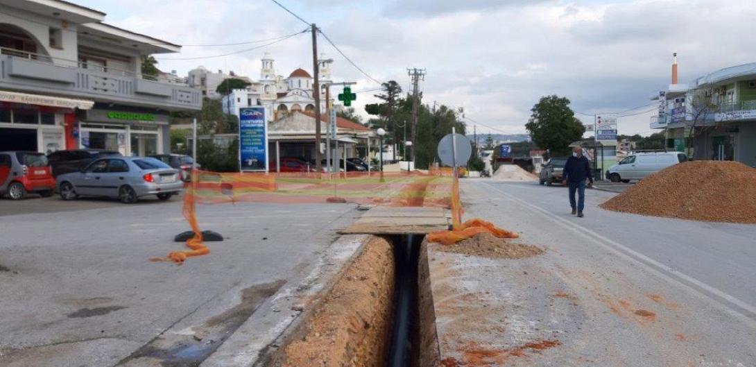 Έργα νερό αγωγός υδρευση