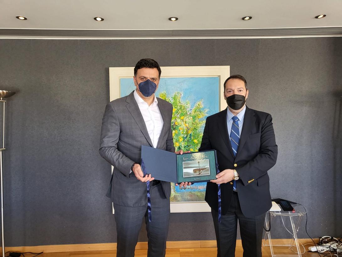 Ο Οργανισμό Λιμένος Ηρακλείου στο Υπουργείο Τουρισμού