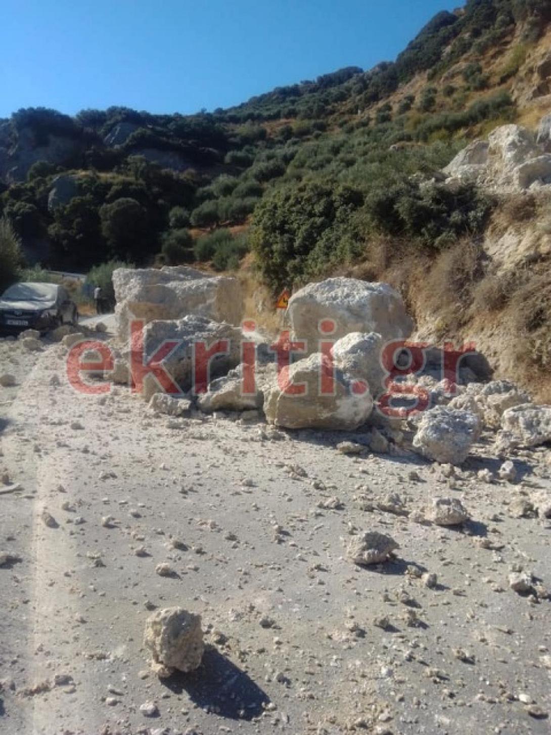 κατολίσθηση προφήτης ηλίας