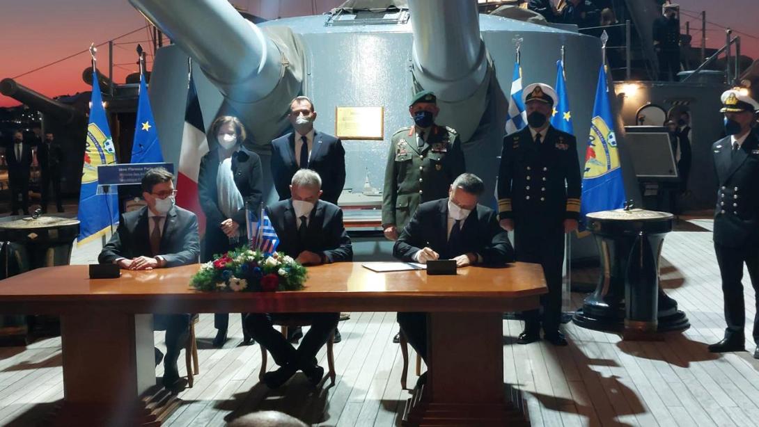 Στο θρυλικό «Αβέρωφ» οι υπογραφές για τις φρεγάτες FDI HN και των επιπλέον Rafale