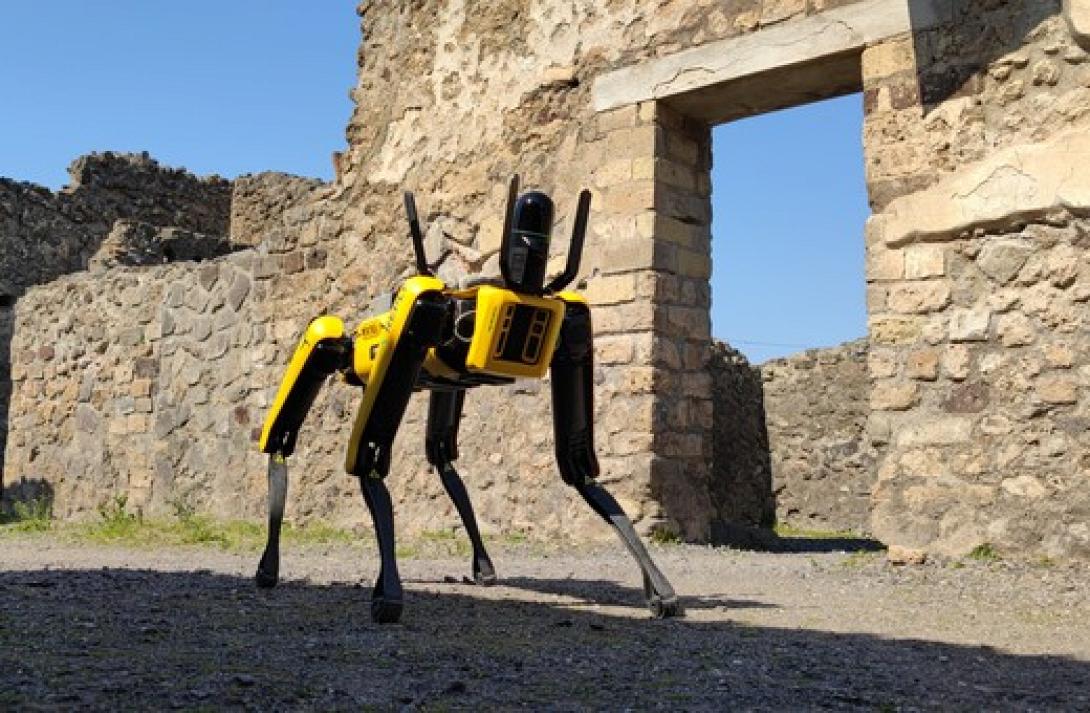 Ο σκύλος ρομπότ της Πομπηίας που θα προστατεύει τον αρχαιολογικό χώρο 