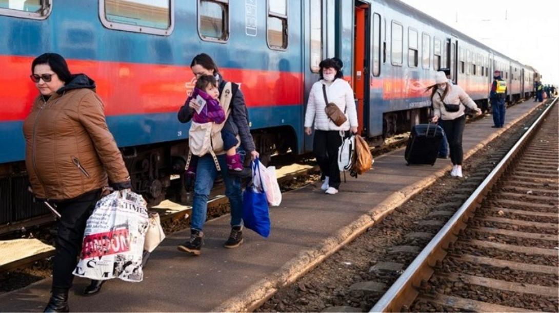πρόσφυγες από την Ουκρανία έφθασαν στην Ελλάδα