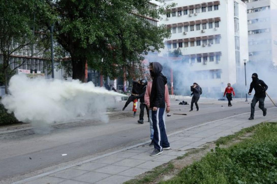 Επεισόδια στο ΑΠΘ με χημικά 
