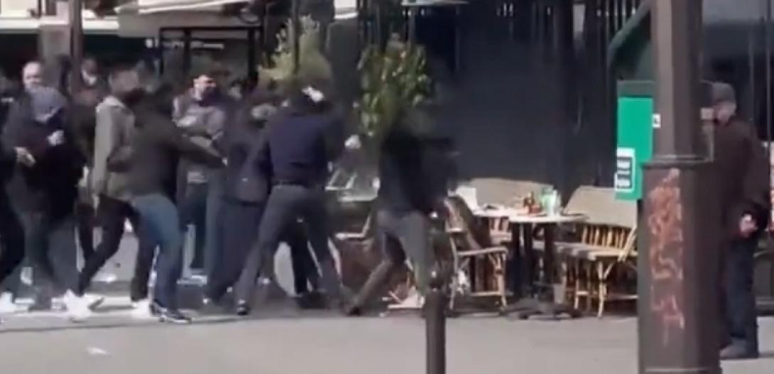 Γαλλία: Άγριο ξύλο μεταξύ οπαδών... διαφόρων ομάδων στο Παρίσι