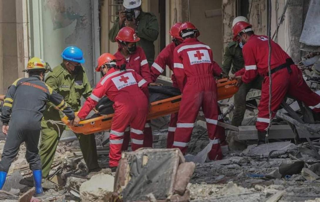 Cuba, explosion, hotel