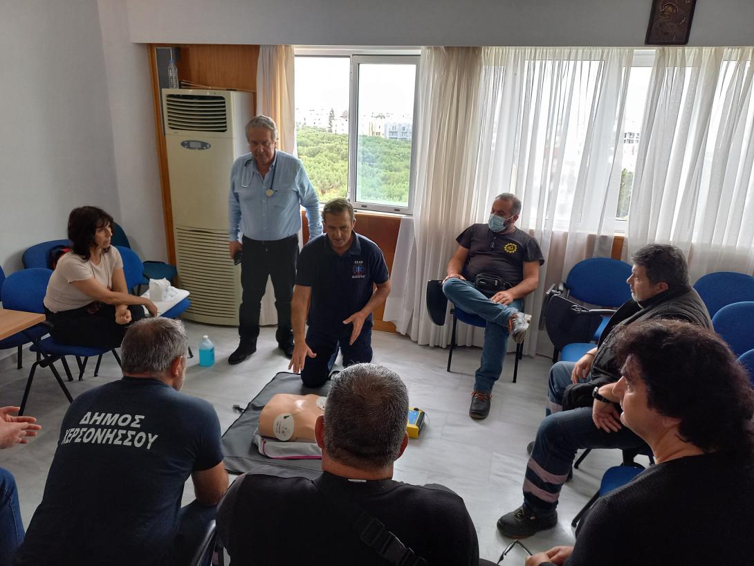 Έναρξη Πιστοποιημένων Σεμιναρίων από το ΕΚΑΒ για την Αντιμετώπιση Καρδιακής Ανακοπής