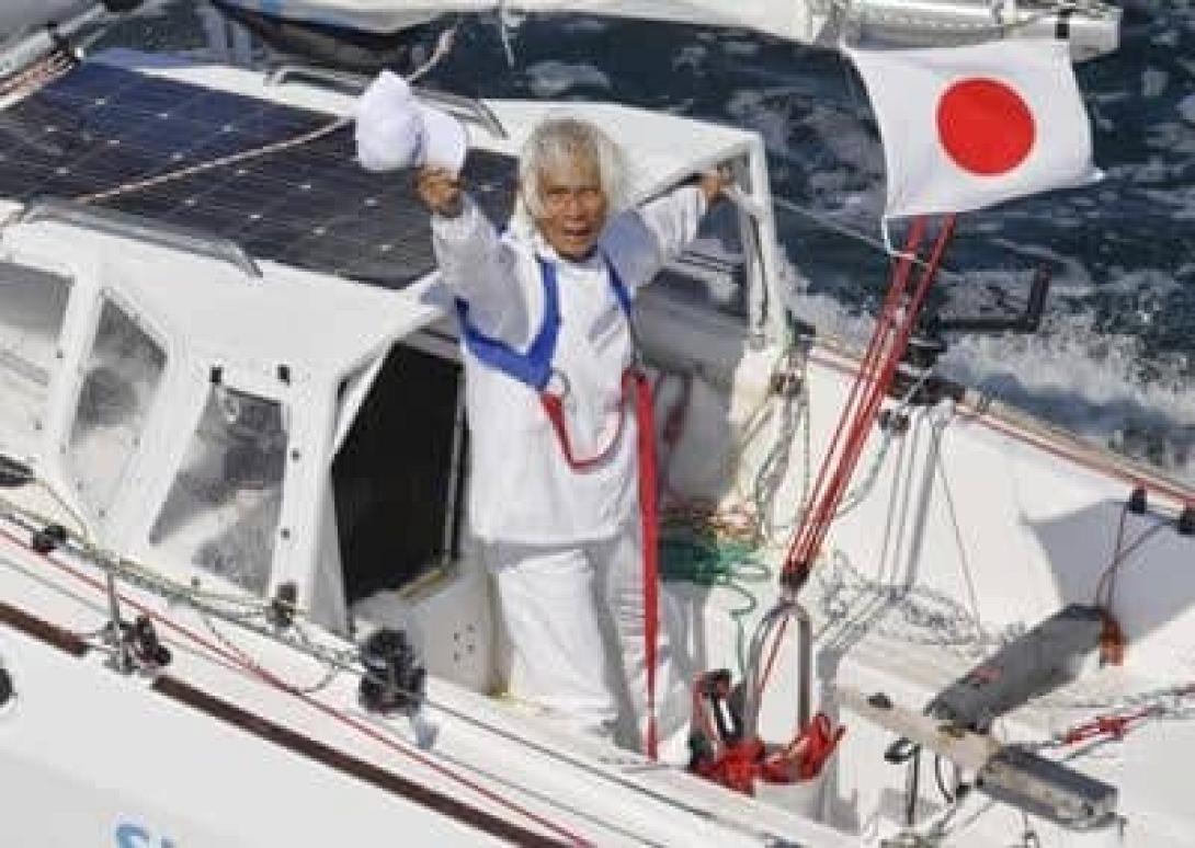 83χρονος Ιάπωνας έγινε ο γηραιότερος που ταξίδεψε μόνος του στον Ειρηνικό Ωκεανό
