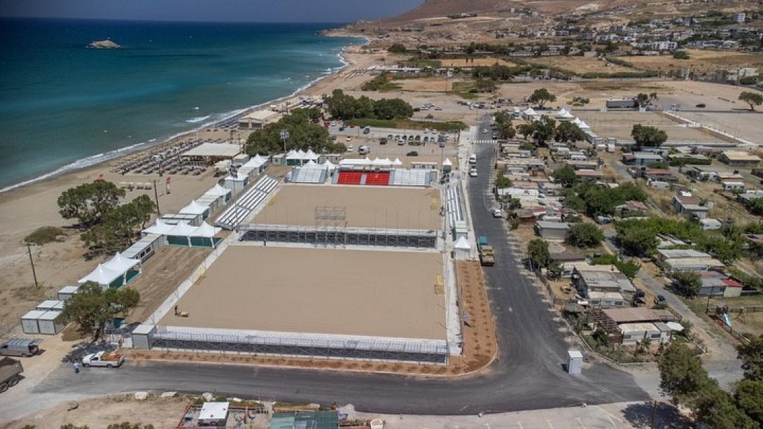 beach χαντμπολ Καρτερος