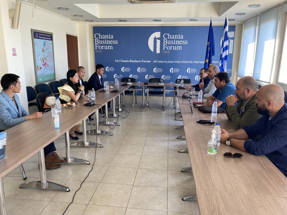 Οι θεσμικοί φορείς υποδέχτηκαν τον Πρόεδρο του Ιδρύματος Διεθνών Σχέσεων και Συνεργασίας 