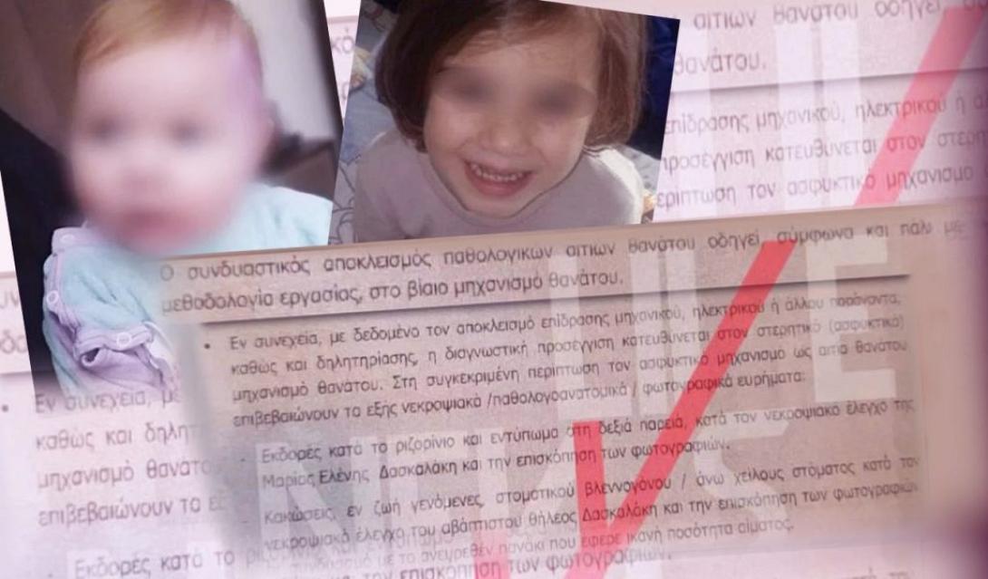 Αυτό είναι το πόρισμα για τους θανάτους Μαλένας και Ίριδας