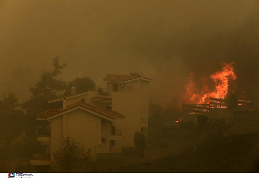 Φωτιά στην Πεντέλη