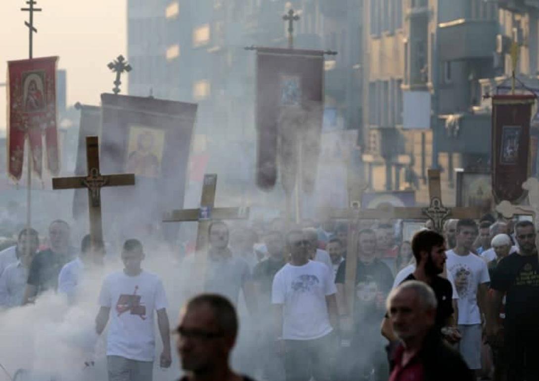 Διαμαρτυρία στο Βελιγράδι