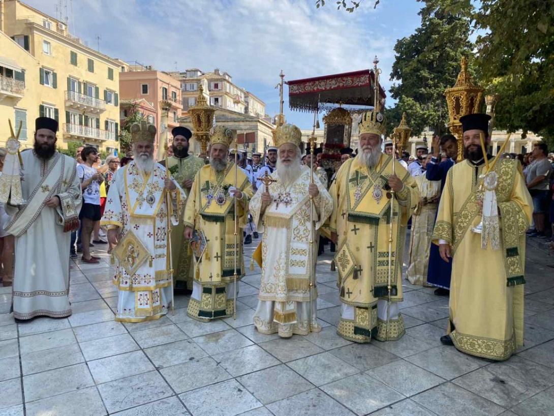 λιτανευση αγιος σπυρίδων