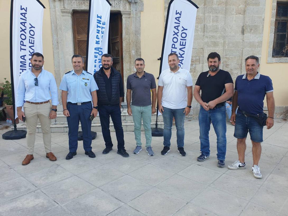 Αγια Βαρβαρα δραση τροχαιας