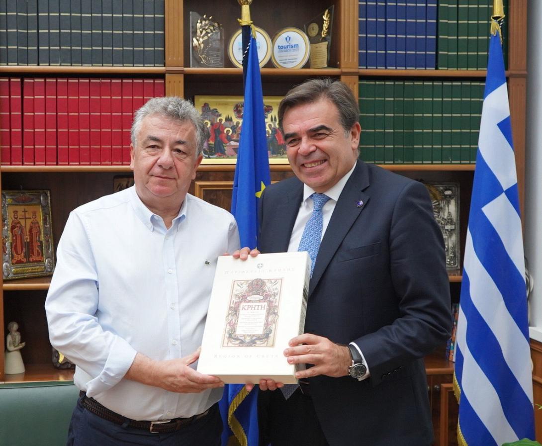 Μαργαρίτης Σχοινάς: «Ναυαρχίδα Περιφερειακής Ανάπτυξης η Κρήτη»