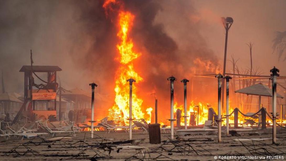 Ιταλία - φωτιά