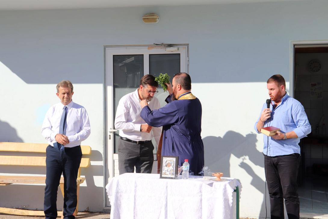 αγιασμός 1ο δημοτικο γαζιου