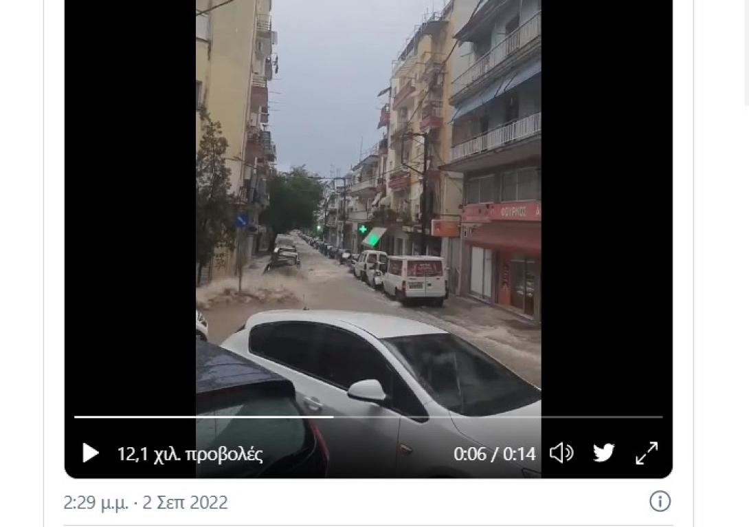 κακοκαιρία - Θεσσαλονίκη