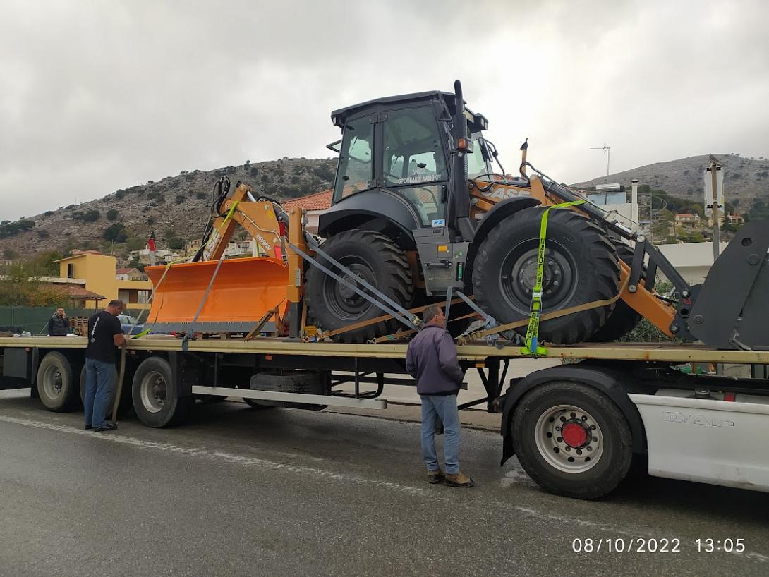 φορτωτής δήμος οροπεδίου λασιθίου