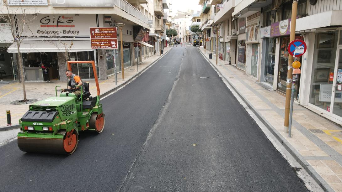 ασφαλτόστρωση Ηράκλειο