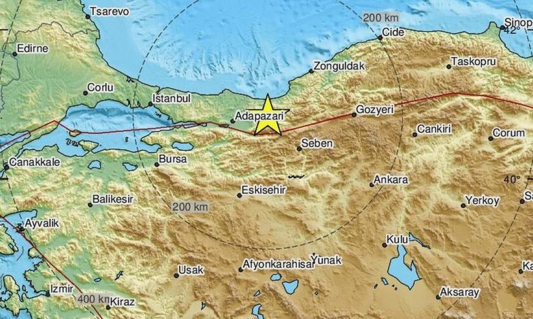 σεισμος στην Τουρκία