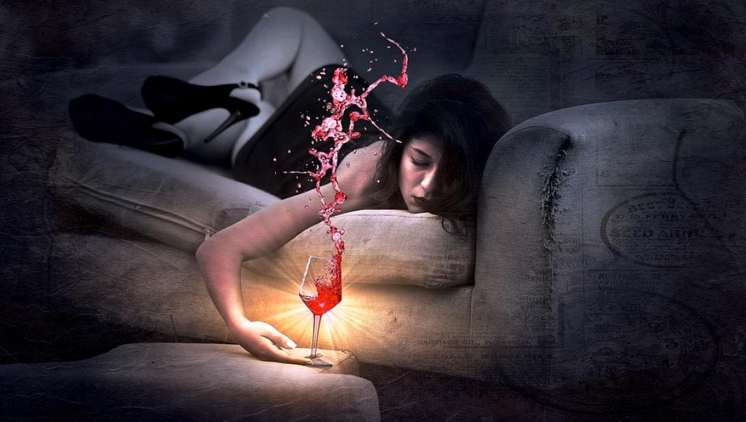 Hangover γυναίκα μεθυσμένη