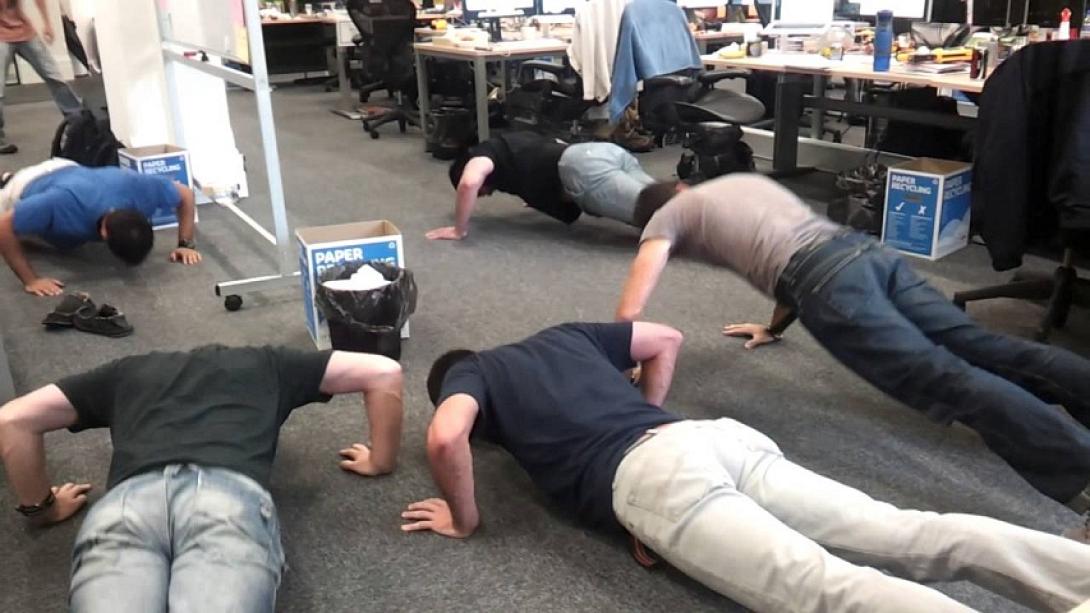 push ups