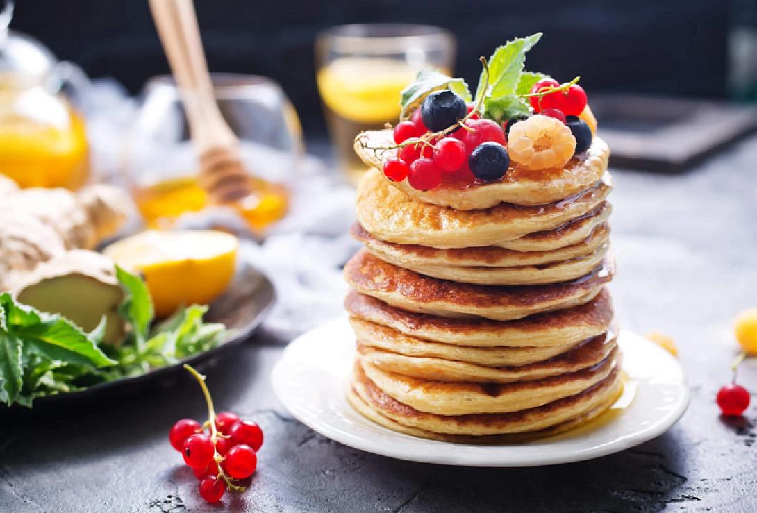 pancakes γλυκά γιορτή