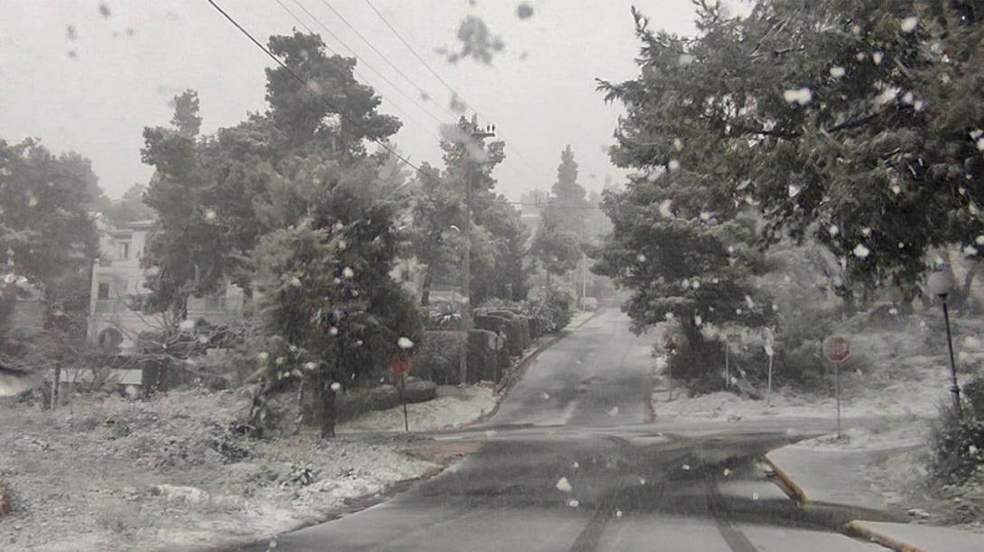 Χιόνια στη Δροσιά