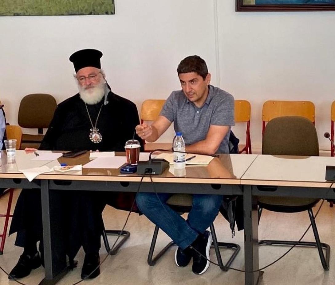Ο Λευτέρης Αυγενάκης για την αποκατάσταση των ιερών ναών στο σεισμόπληκτο Αρκαλοχώρι