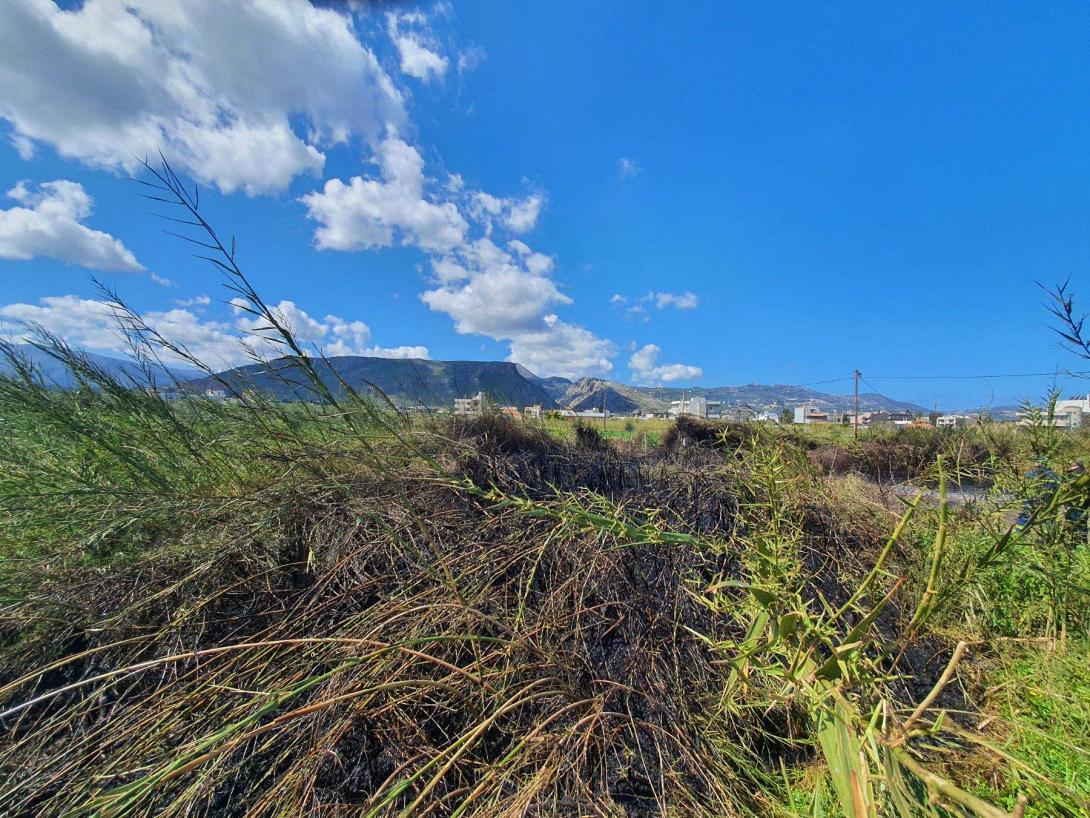 ¨καύση υπολειμμάτων καλλιεργειών